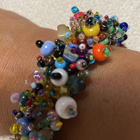 Messy Beads Multi Color Bracelet - Picture 3 of 7